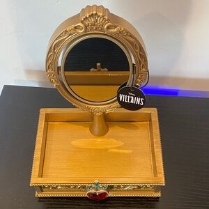 Bath & Body Works Gold Mirror Jewelry Tray